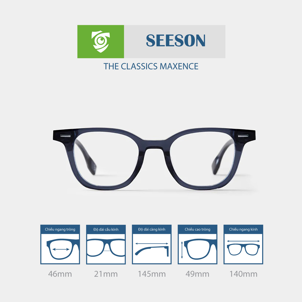 Gọng kính SEESON MAXENCE