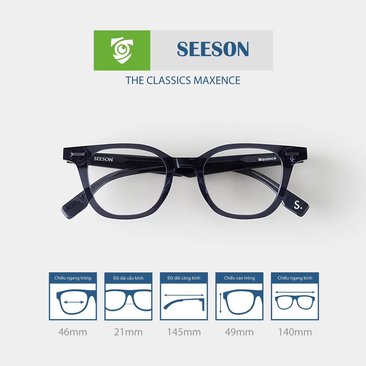 Gọng kính SEESON MAXENCE - Ảnh 7