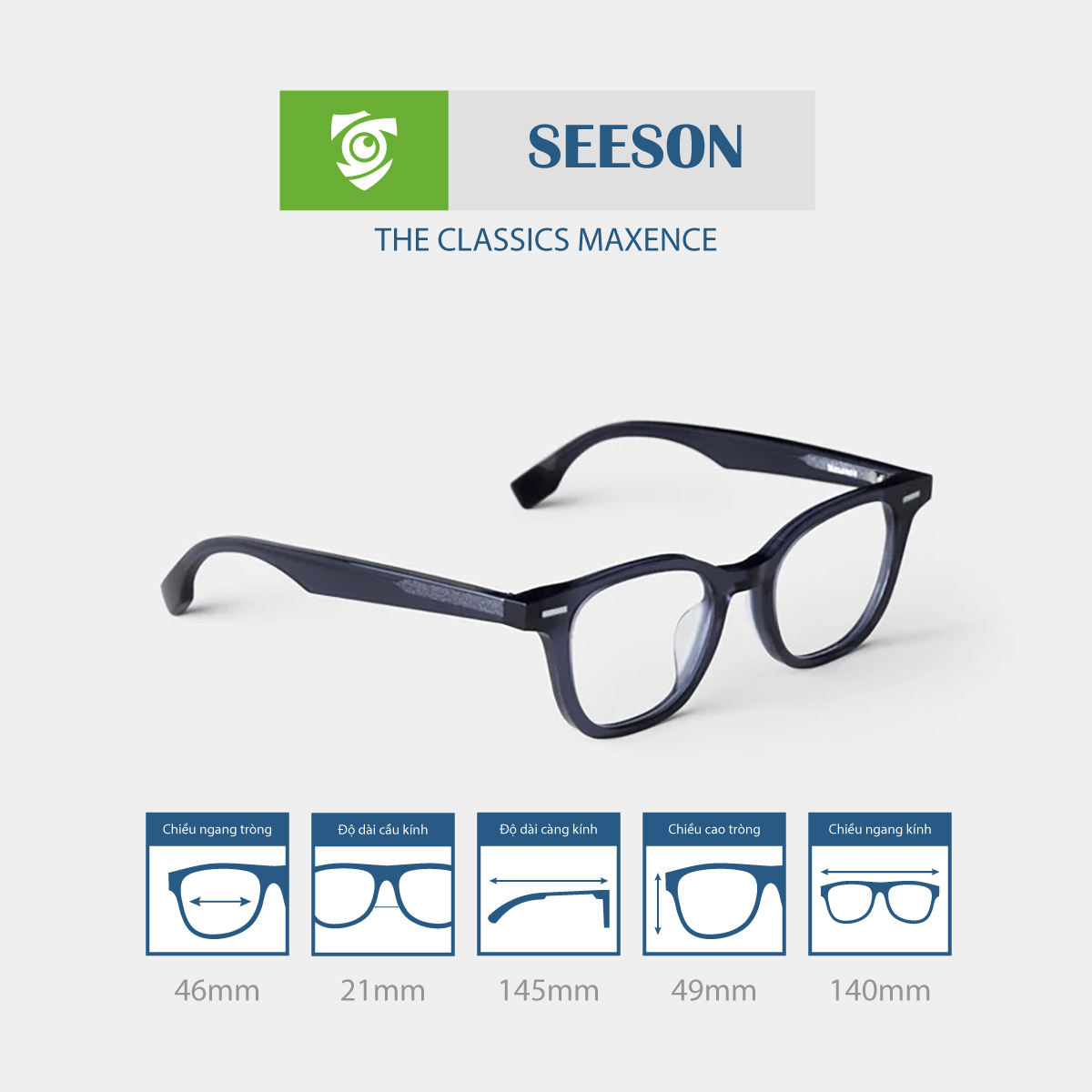 Gọng kính SEESON MAXENCE - Ảnh 6