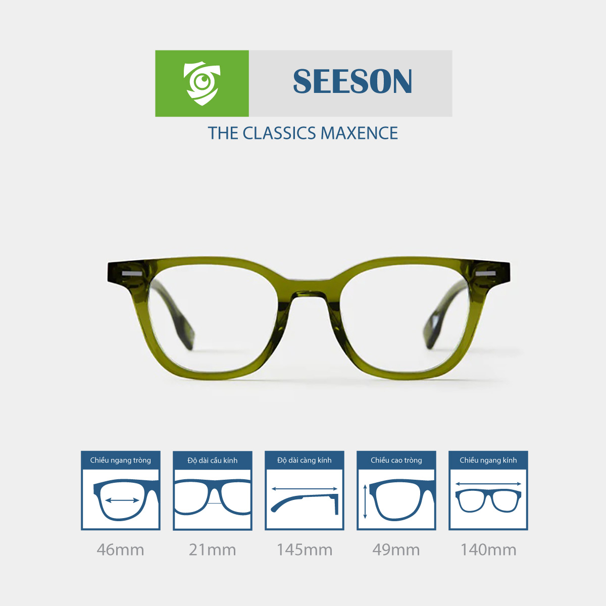 Gọng kính SEESON MAXENCE - Ảnh 8
