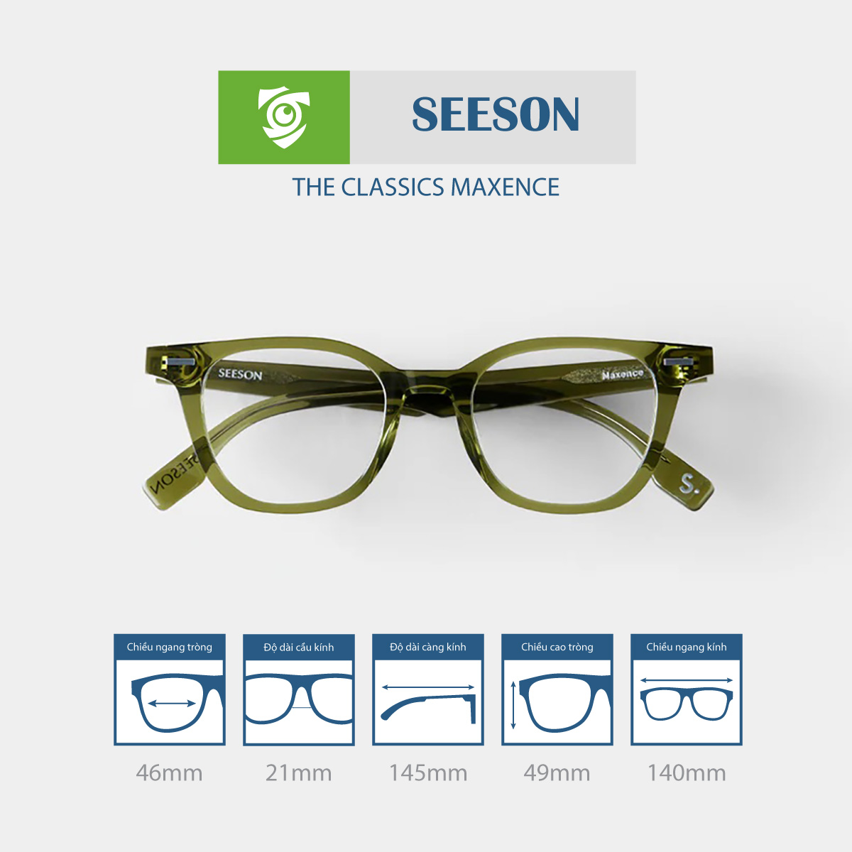 Gọng kính SEESON MAXENCE - Ảnh 10
