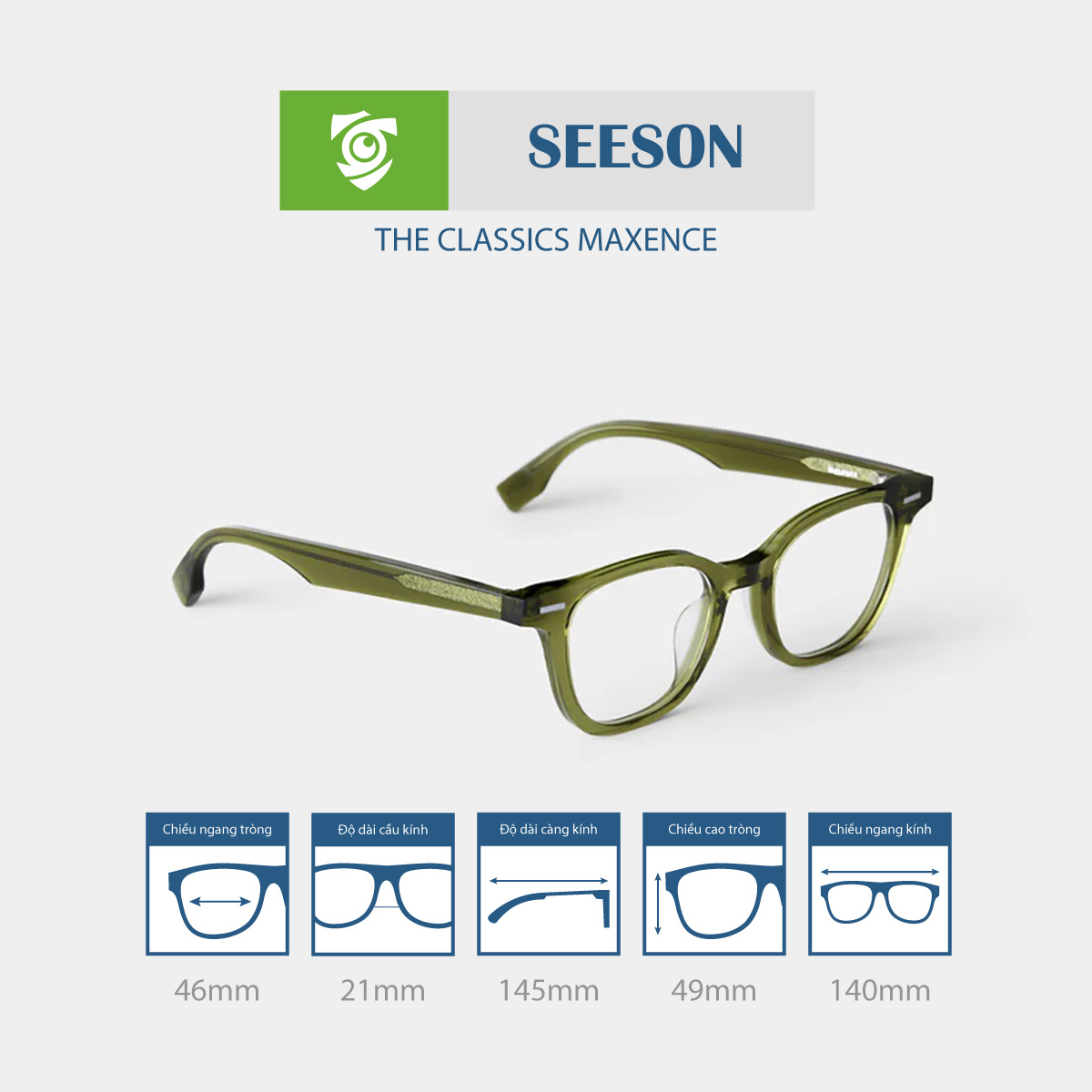 Gọng kính SEESON MAXENCE - Ảnh 9