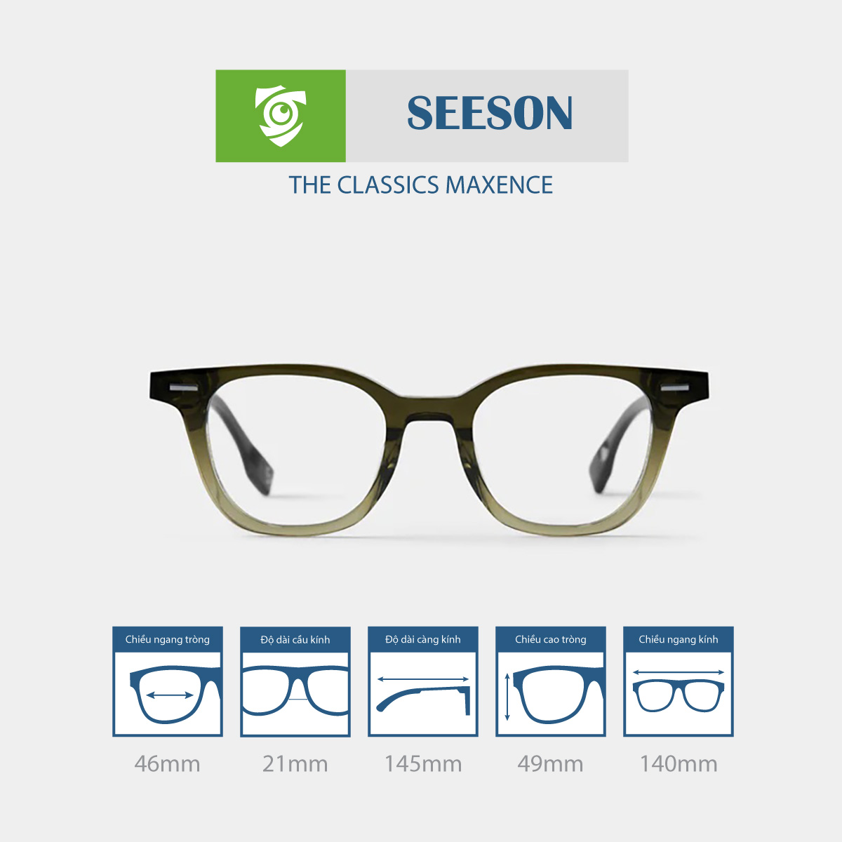 Gọng kính SEESON MAXENCE - Ảnh 11