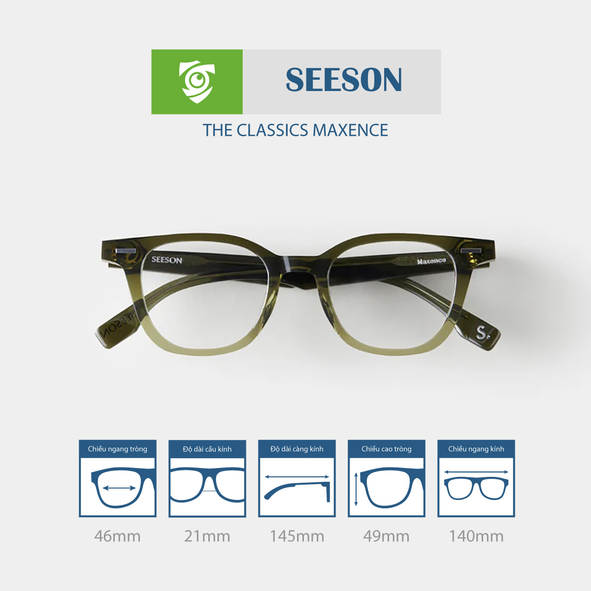 Gọng kính SEESON MAXENCE - Ảnh 13