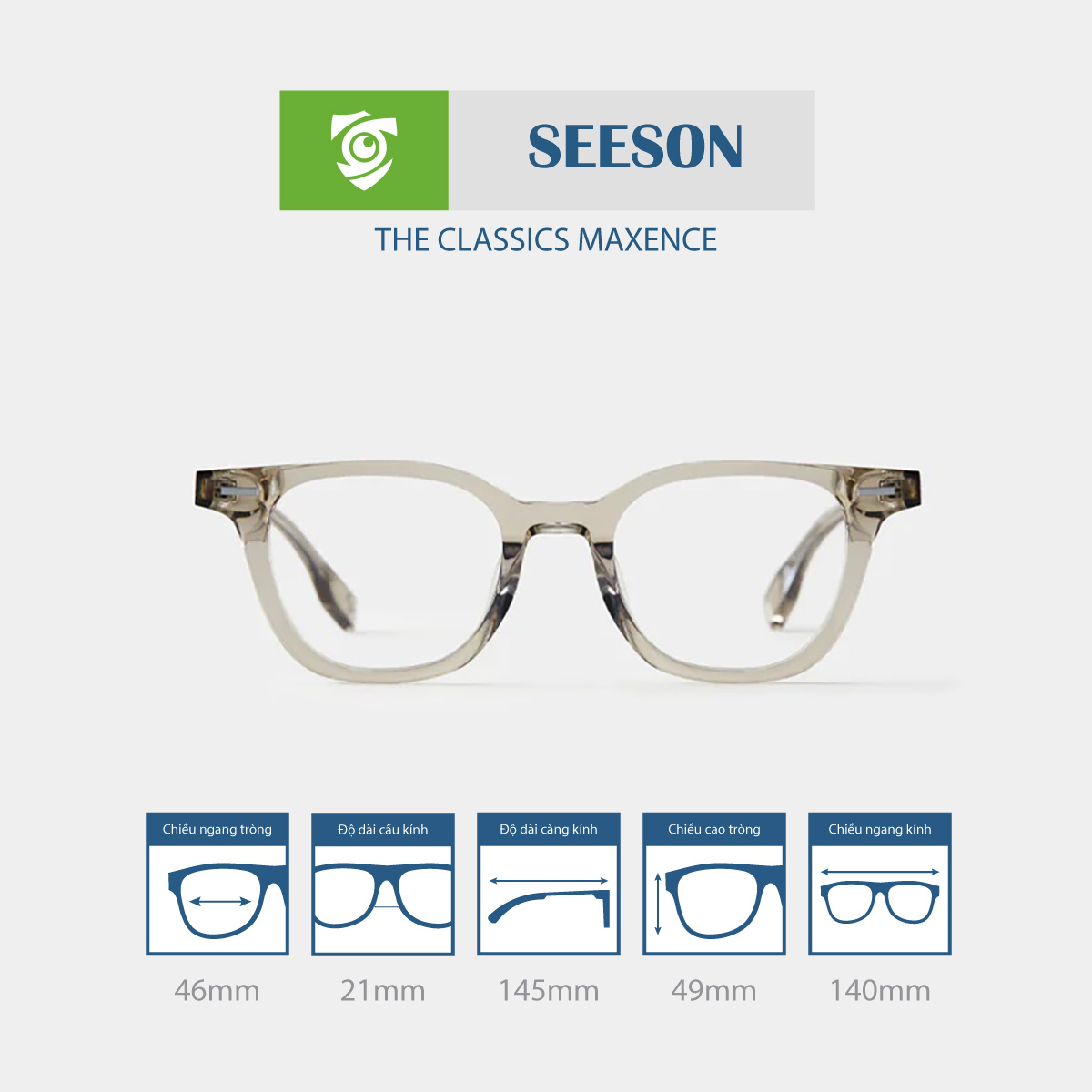 Gọng kính SEESON MAXENCE - Ảnh 14