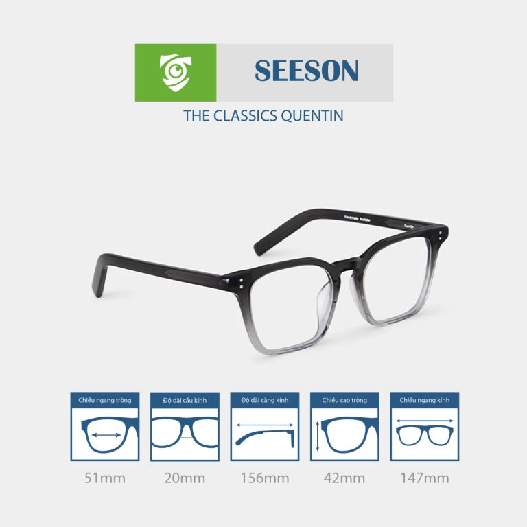 Gọng kính SEESON QUENTIN - Ảnh 6