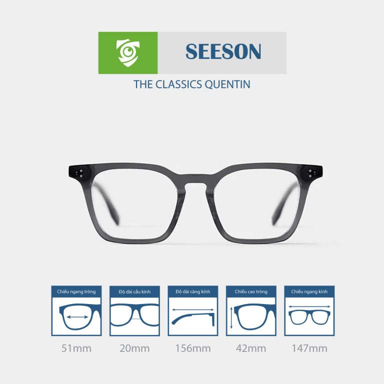 Gọng kính SEESON QUENTIN - Ảnh 11