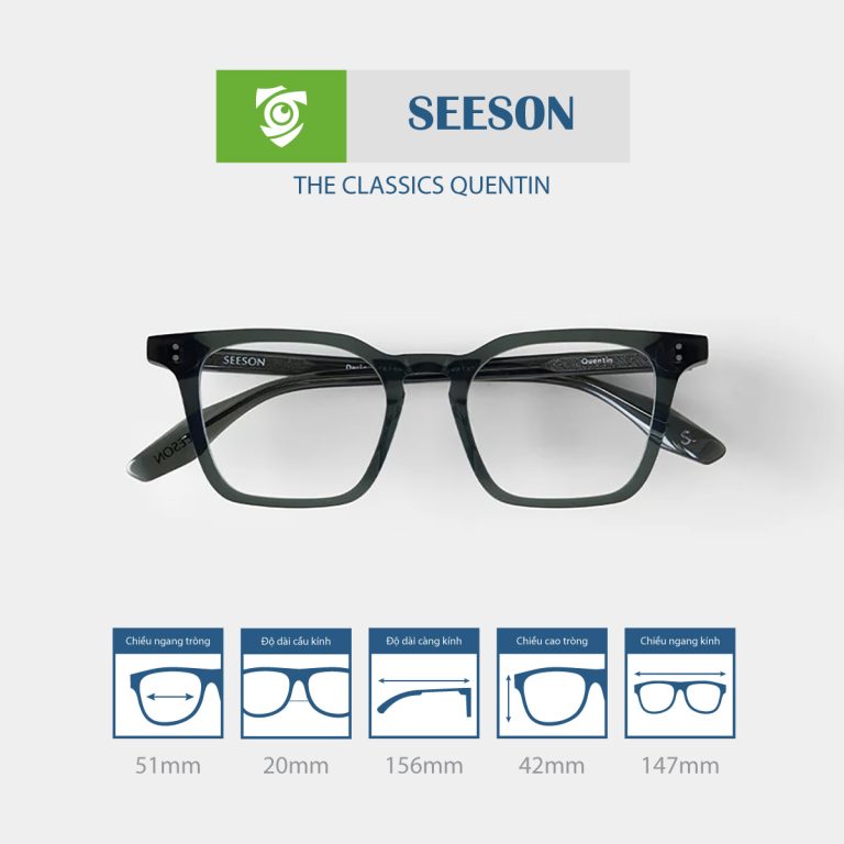 Gọng kính SEESON QUENTIN - Ảnh 10