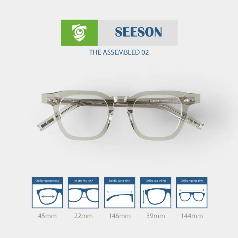 Gọng kính SEESON THE ASSEMBLED 02 - Ảnh 1