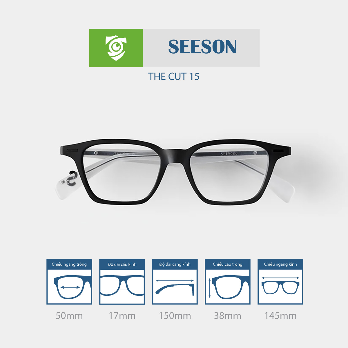 Gọng kính SEESON THE CUT 15 - Ảnh 15