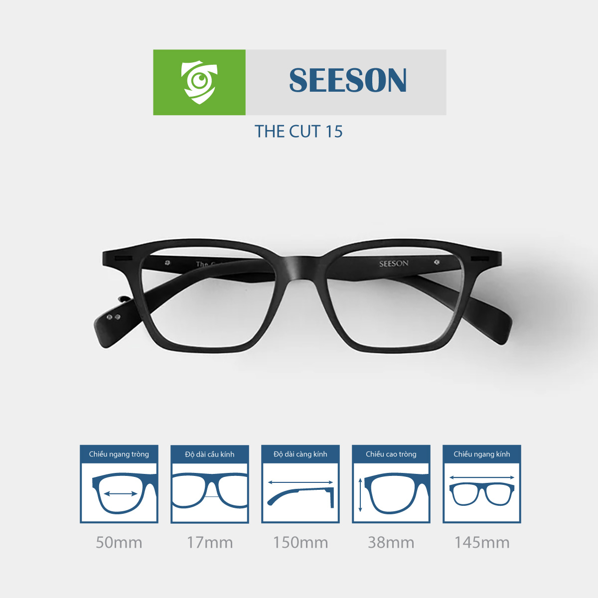 Gọng kính SEESON THE CUT 15 - Ảnh 13