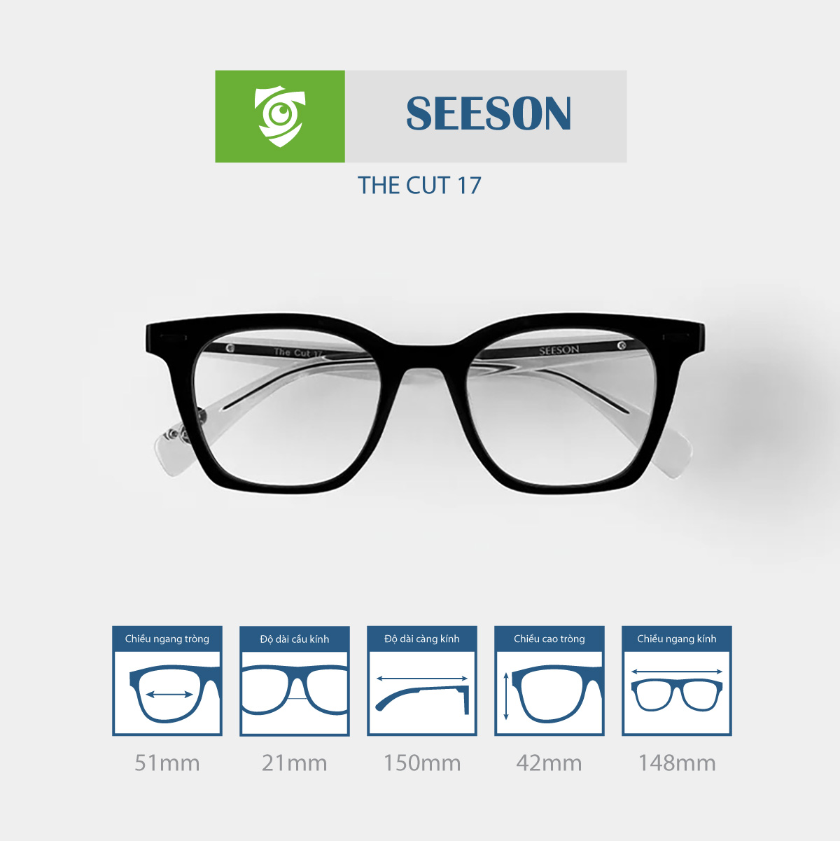 Gọng kính SEESON THE CUT 17 - Ảnh 15