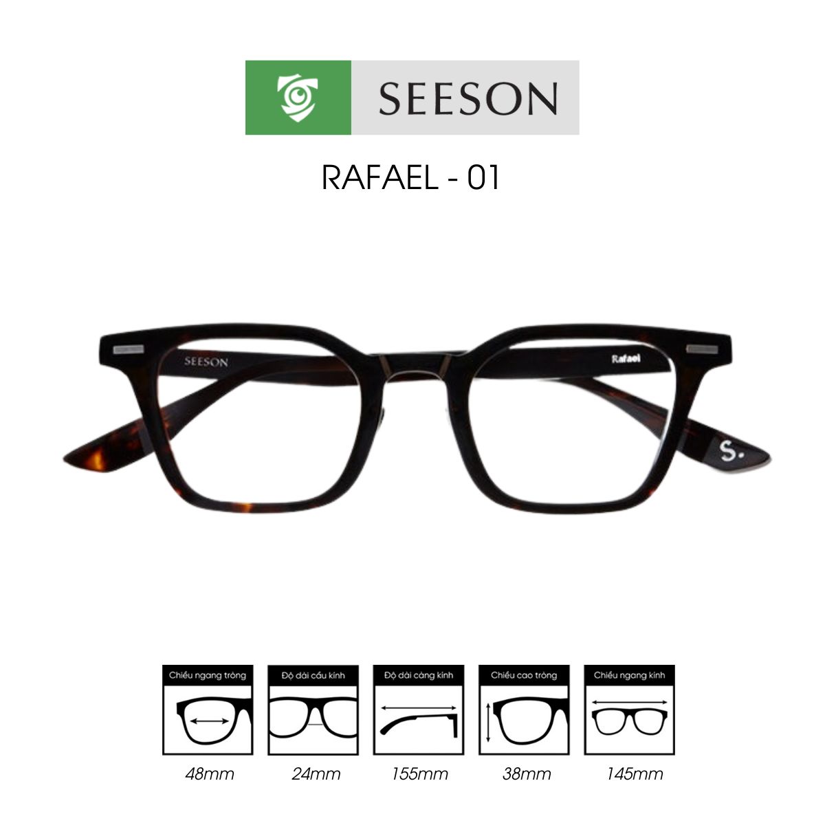 Gọng kính SEESON RAFAEL - Ảnh 1