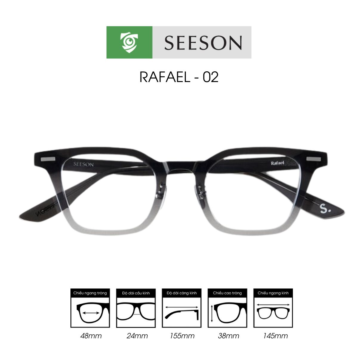 Gọng kính SEESON RAFAEL - Ảnh 2
