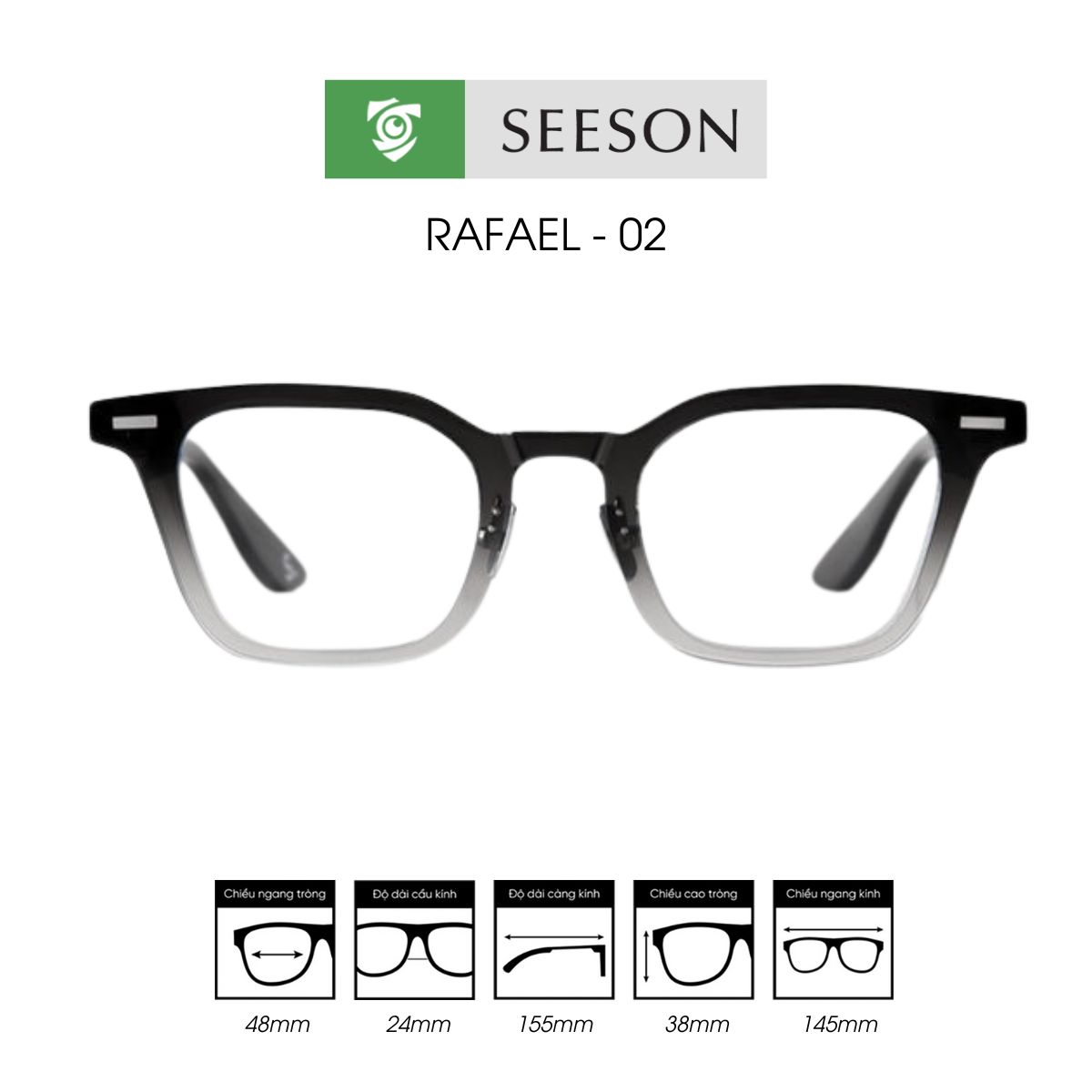 Gọng kính SEESON RAFAEL - Ảnh 3