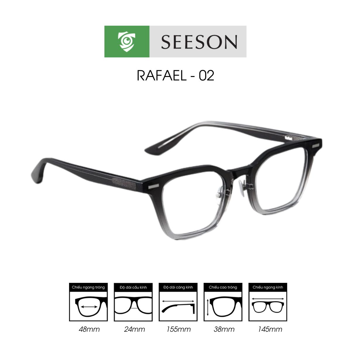 Gọng kính SEESON RAFAEL - Ảnh 4