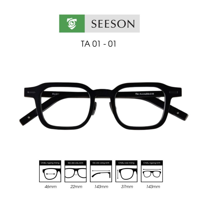 Gọng kính SEESON THE ASSEMBLED 01 - Ảnh 1