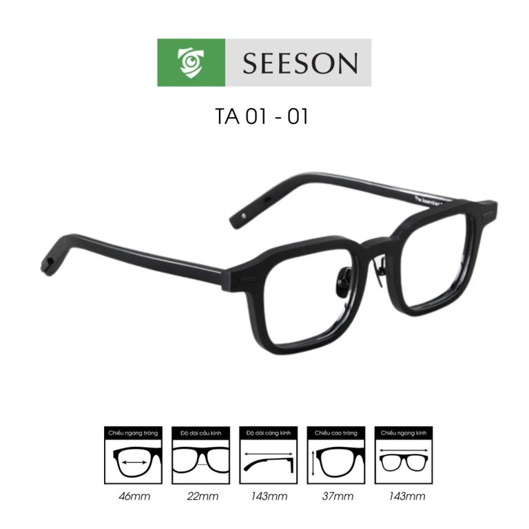 Gọng kính SEESON THE ASSEMBLED 01 - Ảnh 3