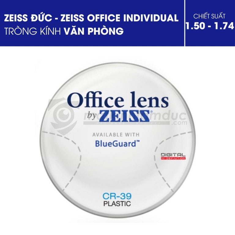 Tròng kính ZEISS Office Individual - Ảnh 1