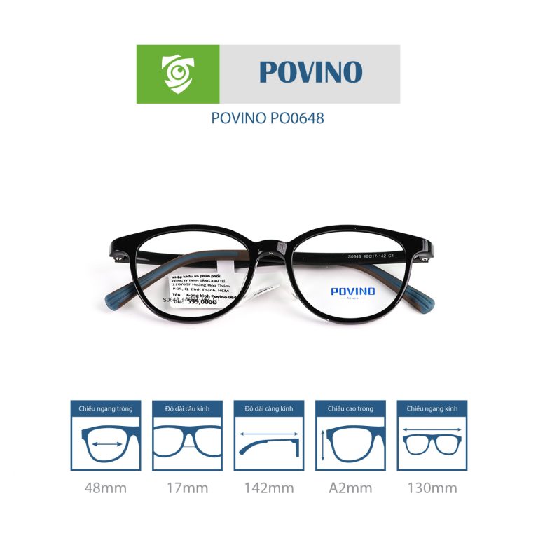 Gọng kính trẻ em POVINO PO0648 - Ảnh 5