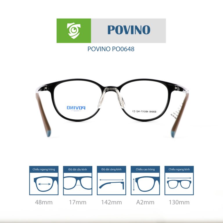 Gọng kính trẻ em POVINO PO0648 - Ảnh 11