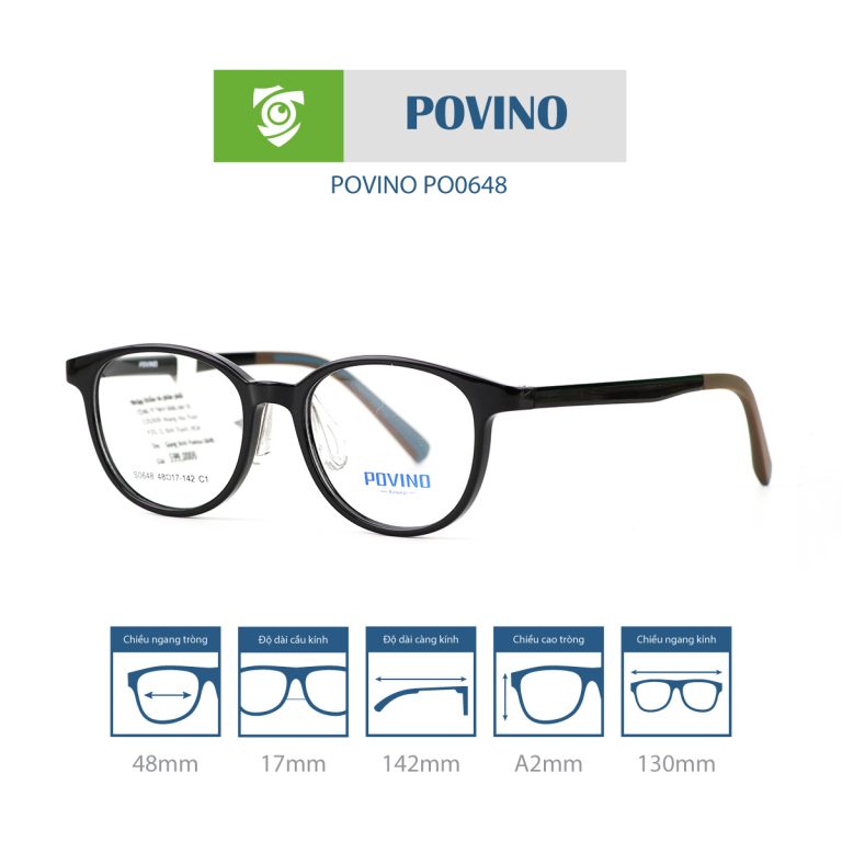 Gọng kính trẻ em POVINO PO0648 - Ảnh 10
