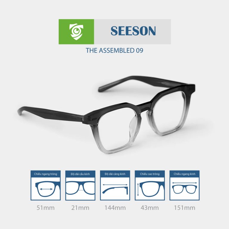 Gọng kính SEESON THE ASSEMBLED 09 - Ảnh 2