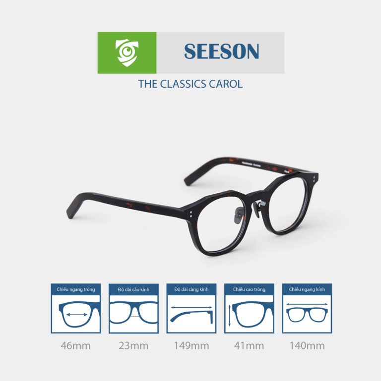 Gọng kính SEESON CAROL - Ảnh 9