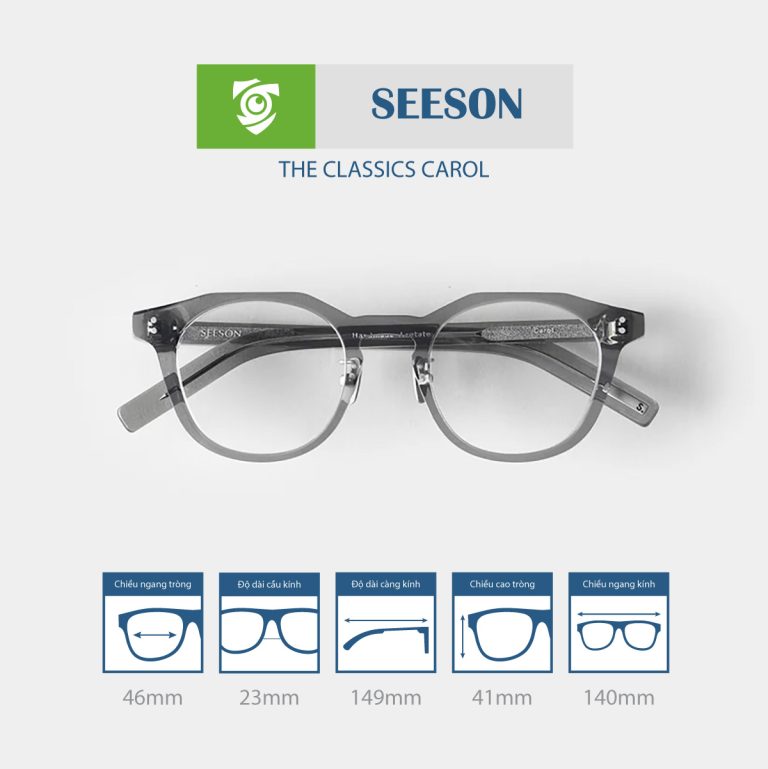 Gọng kính SEESON CAROL - Ảnh 7