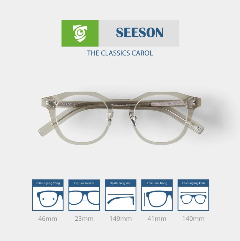 Gọng kính SEESON CAROL - Ảnh 4
