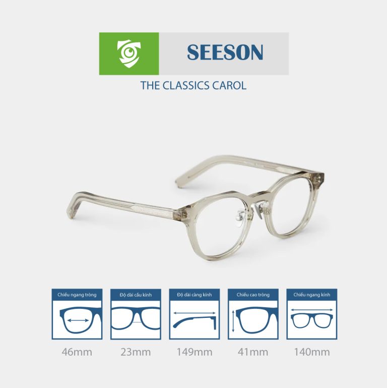 Gọng kính SEESON CAROL - Ảnh 3