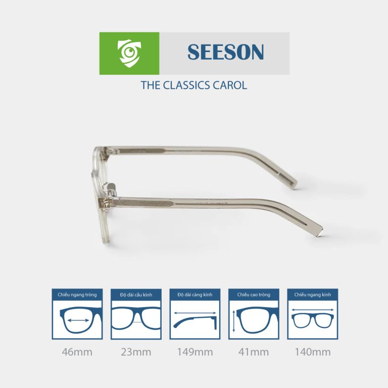 Gọng kính SEESON CAROL - Ảnh 2
