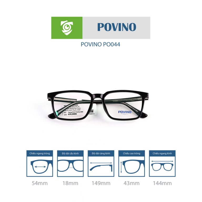 Gọng kính POVINO PO044 - Ảnh 4