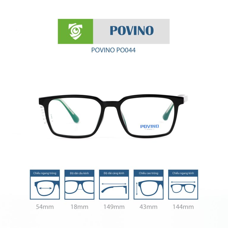Gọng kính POVINO PO044 - Ảnh 1