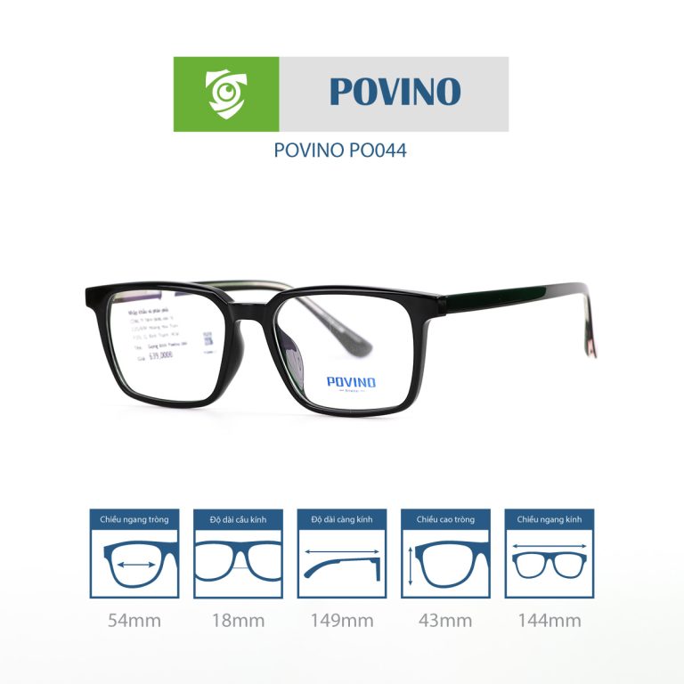 Gọng kính POVINO PO044 - Ảnh 2