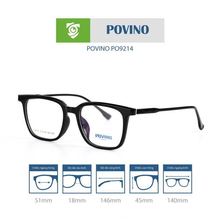 Gọng kính POVINO PO9214 - Ảnh 8