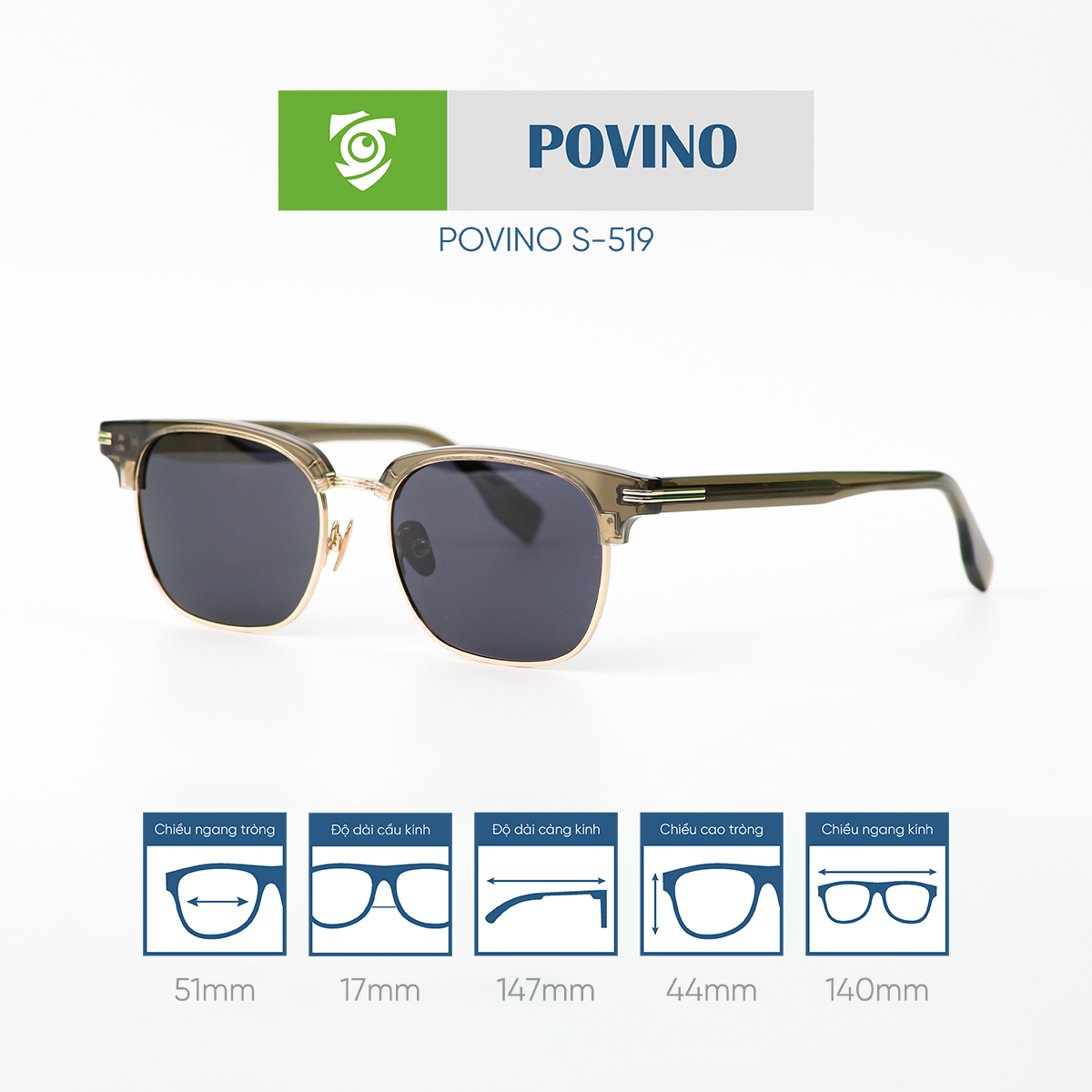 Kính mát POVINO S519 - Ảnh 5