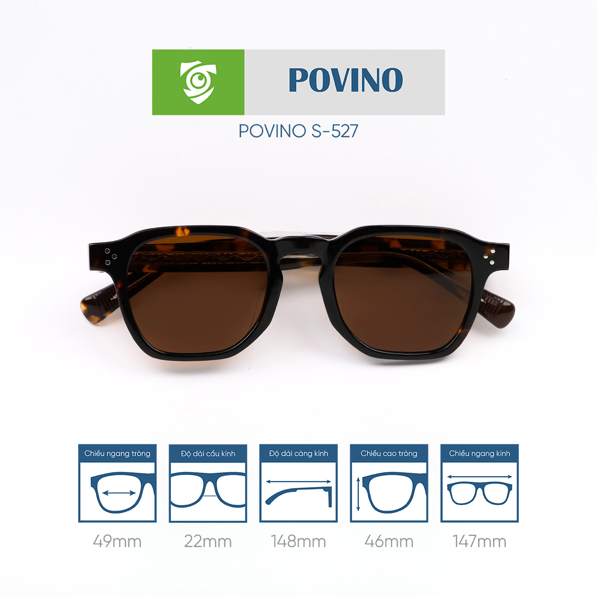 Kính mát POVINO S527 - Ảnh 2