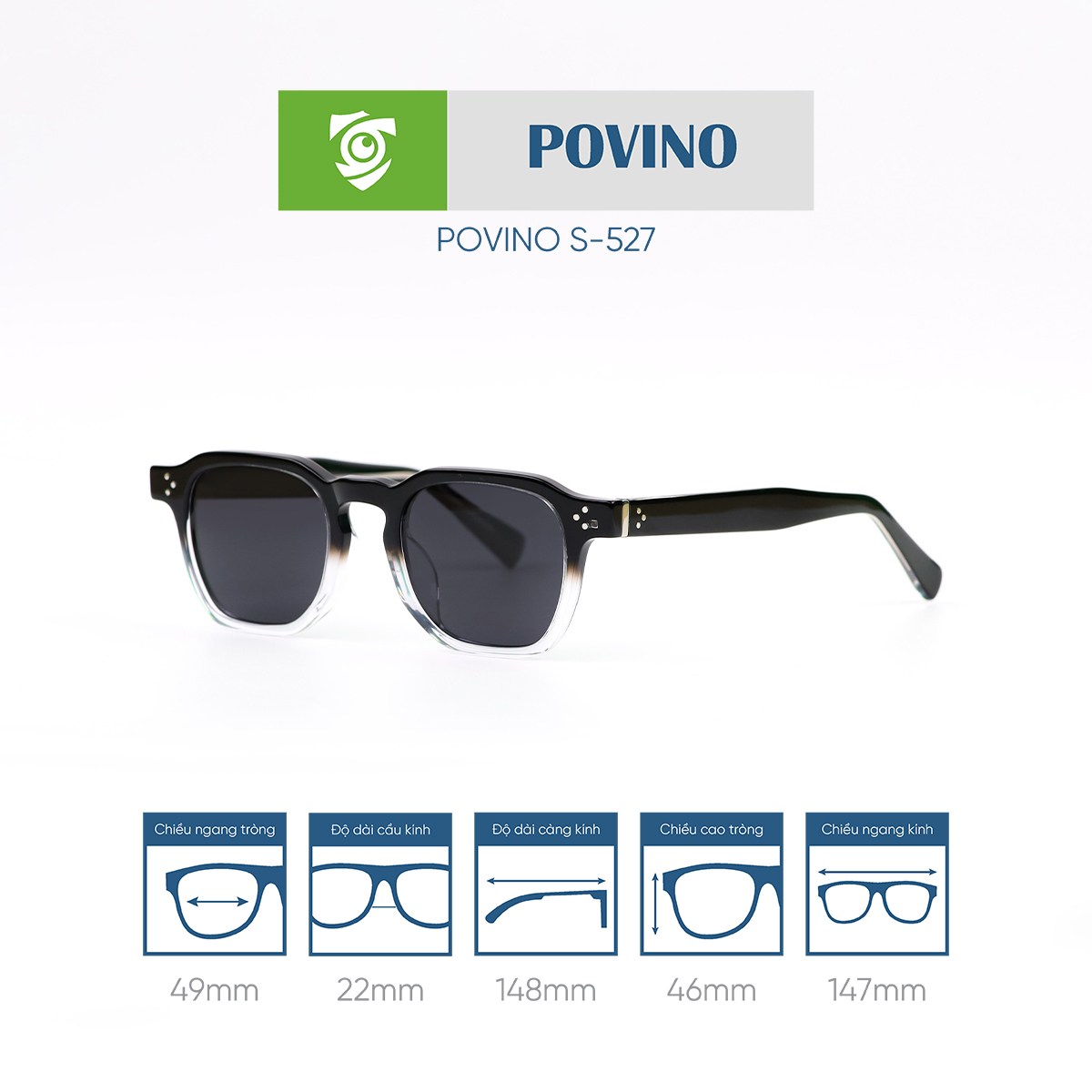 Kính mát POVINO S527 - Ảnh 7