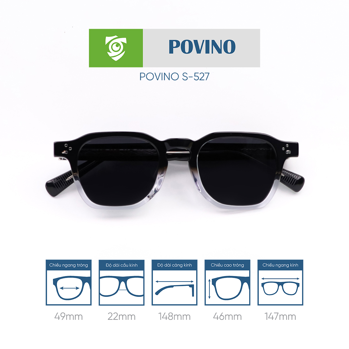 Kính mát POVINO S527 - Ảnh 8