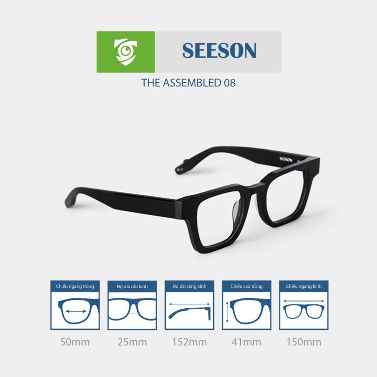 Gọng kính SEESON THE ASSEMBLED 08 - Ảnh 4