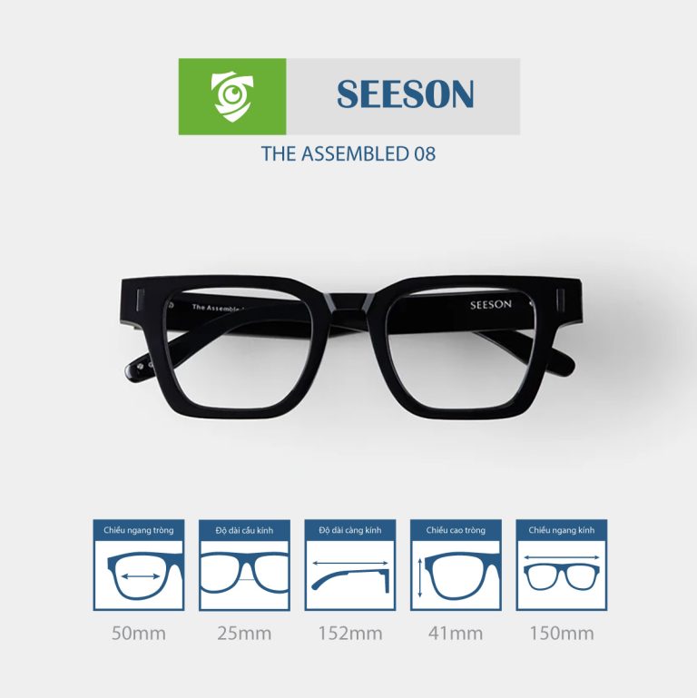 Gọng kính SEESON THE ASSEMBLED 08 - Ảnh 2