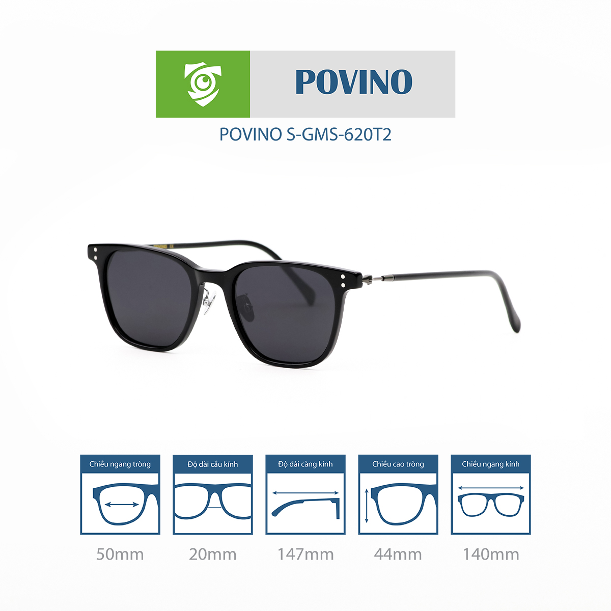 Kính mát POVINO GMS620TS - Ảnh 5