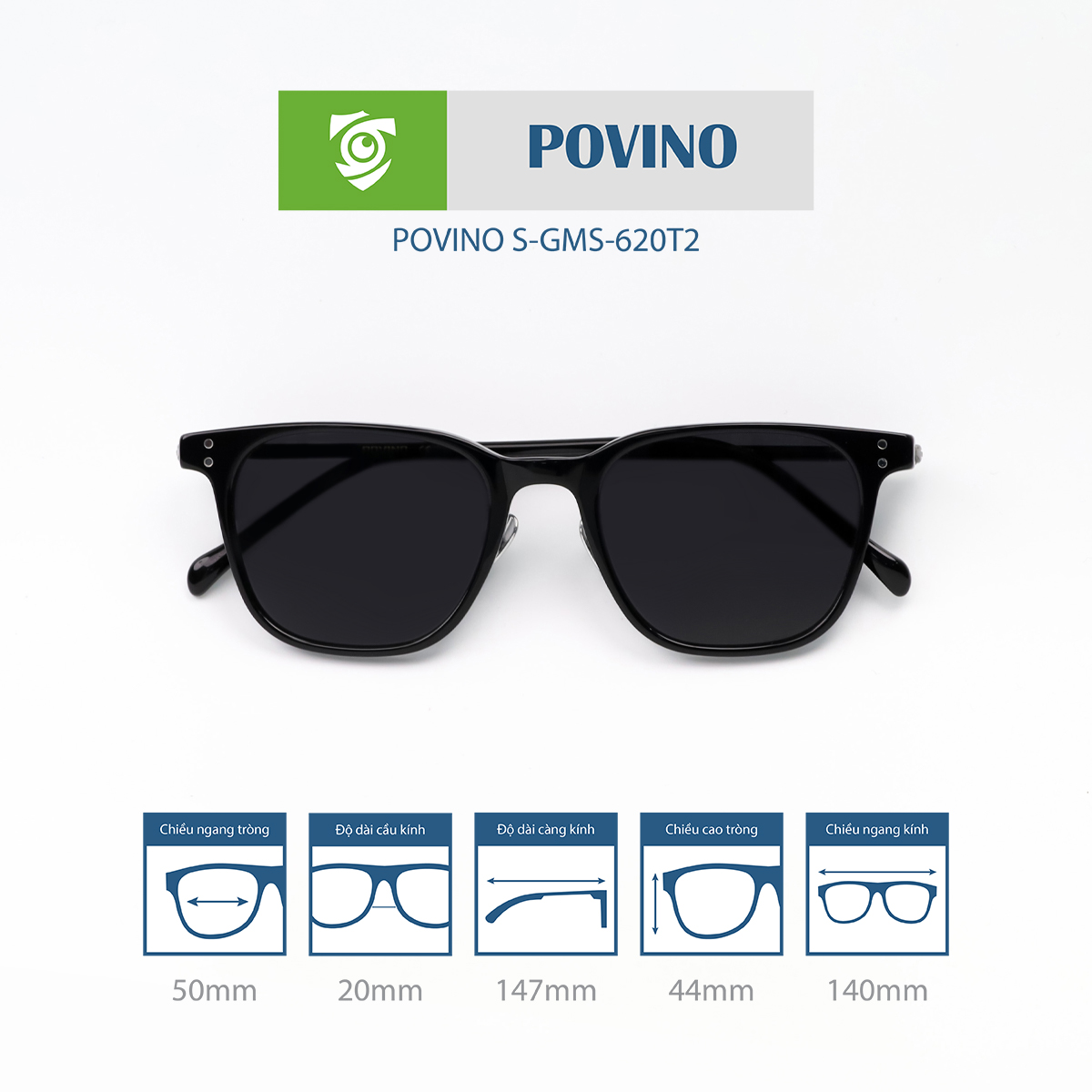 Kính mát POVINO GMS620TS - Ảnh 6