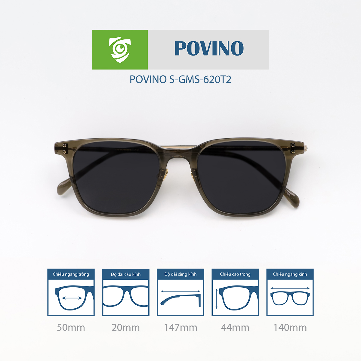 Kính mát POVINO GMS620TS - Ảnh 9