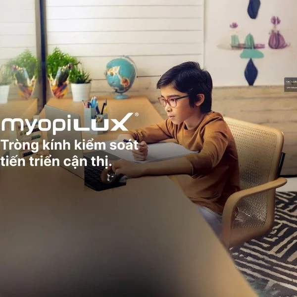 Tròng kính kiểm soát cận thị Essilor Myopilux Plus - Ảnh 3