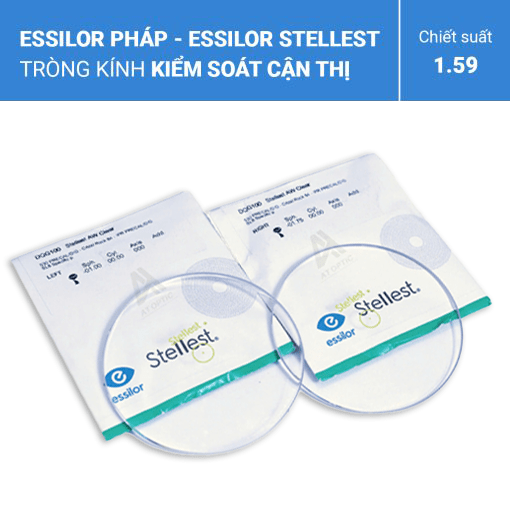 Tròng kính kiểm soát cận thị Essilor Stellest