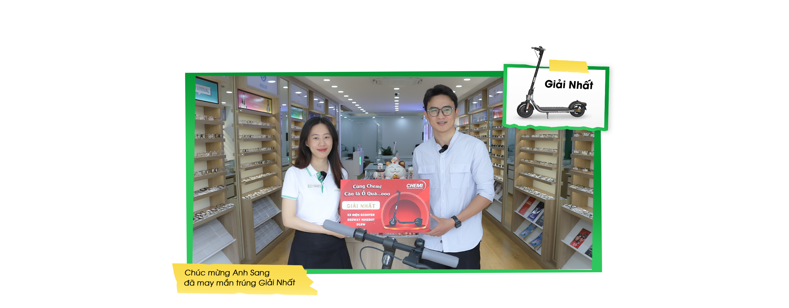 WEB- CHEMI TRÚNG GIẢI