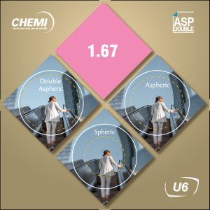 Tròng kính Phi Cầu Hai Mặt – Chemi Double Aspheric - Ảnh 1