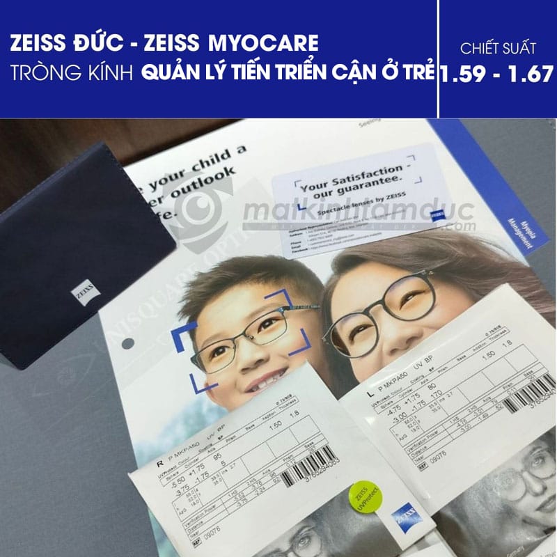 Tròng kính ZEISS MYOCARE - Giải pháp quản lý tiến triển cận thị ở trẻ - Ảnh 3